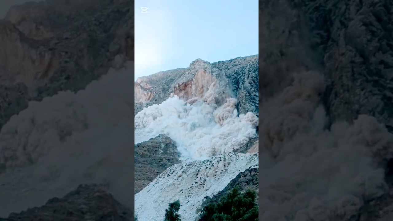 Massive Blasting at Ziarat Marble Mines  Raw Mining Footage
