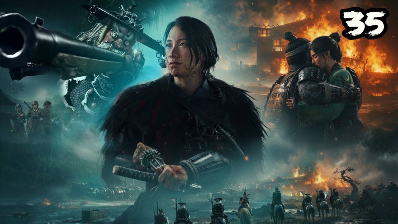 Братья Сайто, Дракон и Паук, вторгаются в замок Мацумаэ | Призрак Ётэя | Часть 35