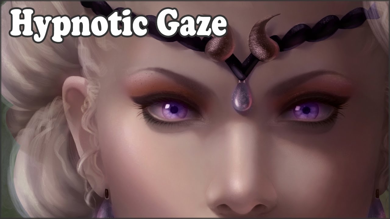 Hypnotic Gaze! (Digital painting process)