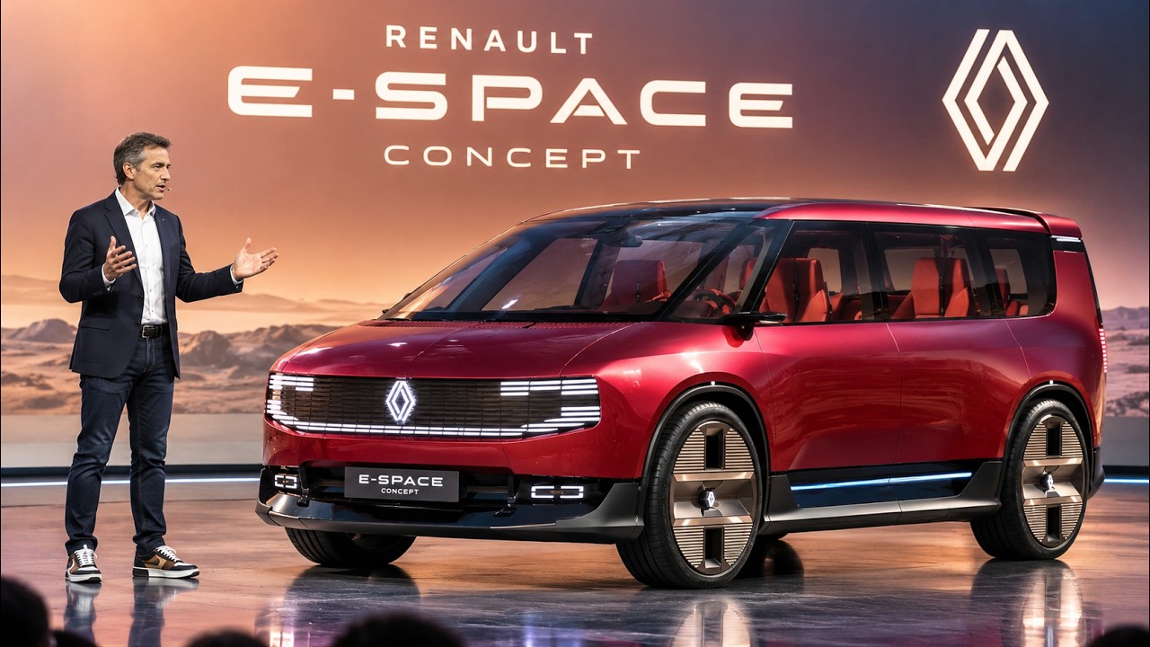 Представлен новый концепт-кар Renault E Space &ndash; будущее семейных автомобилей.