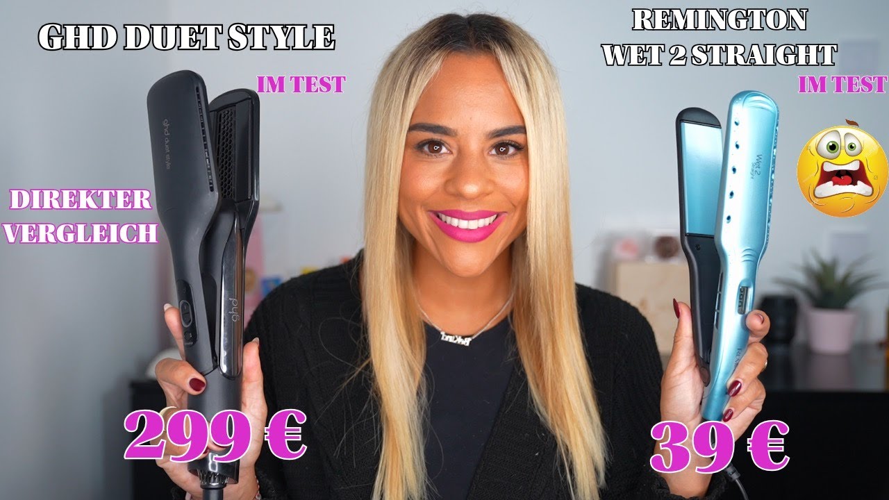 GHD Duet Styler vs Remington WET TO STRAIGHT 😧 Kann das klappen? Ich teste es für euch