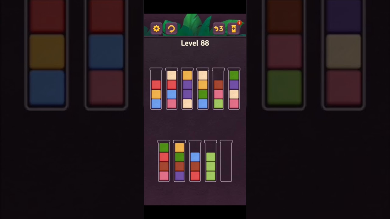 Complete Block King Sort Puzzle Level 81 to Level 90