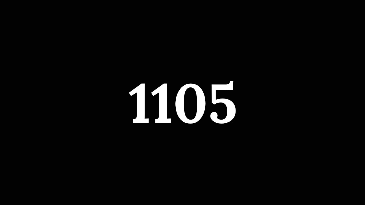 1105