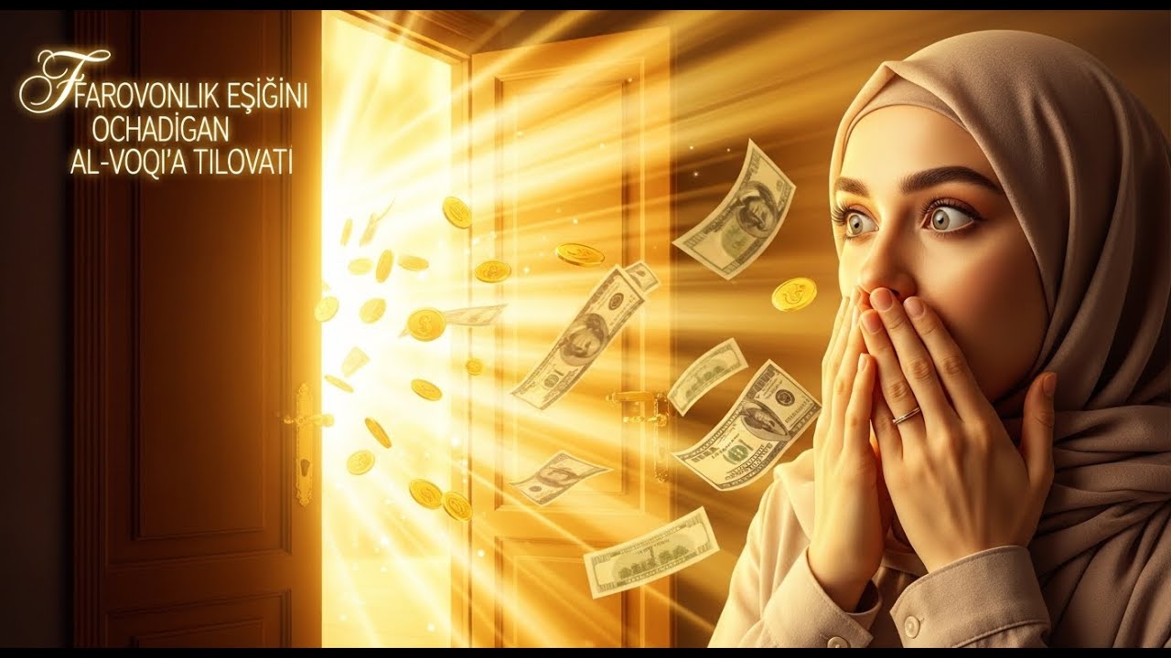 SURAH AL WAQIAH | TINCH RUH, OSON QARZ TO‘LOVI VA BARAKA