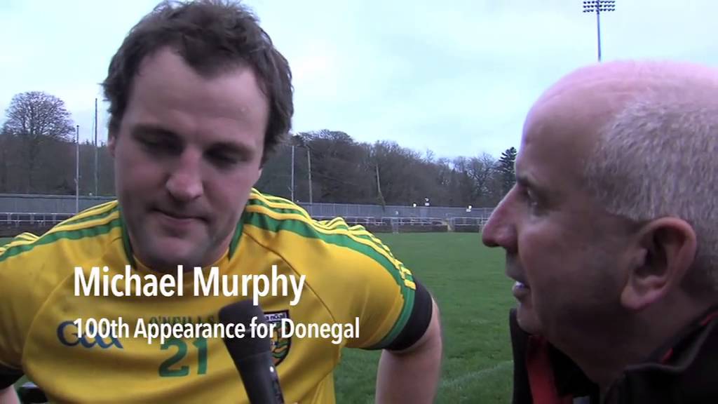 Michael Murphys 100th Game for Donegal