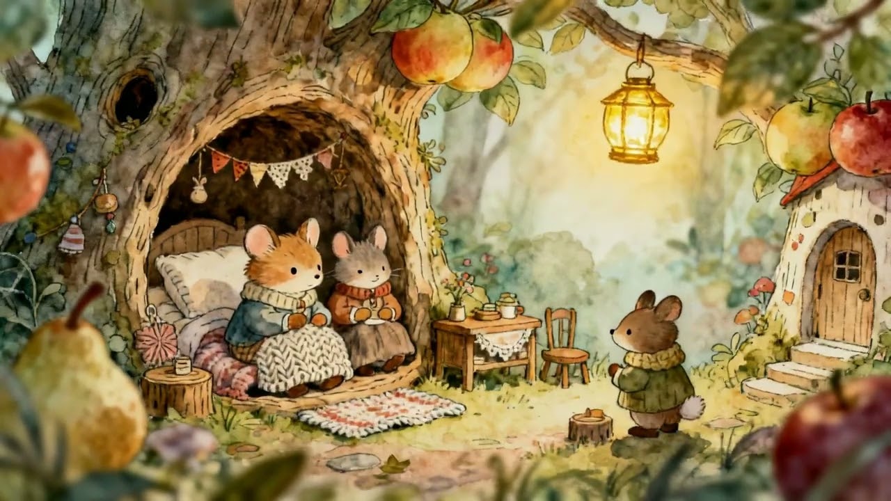 Woodland Tea Party Dreams | Cozy Storybook Music for Gentle Relaxation