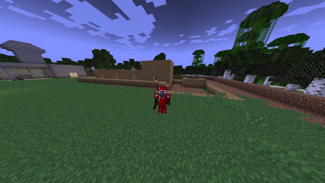 Tercera construcción. Minecraft con mods.