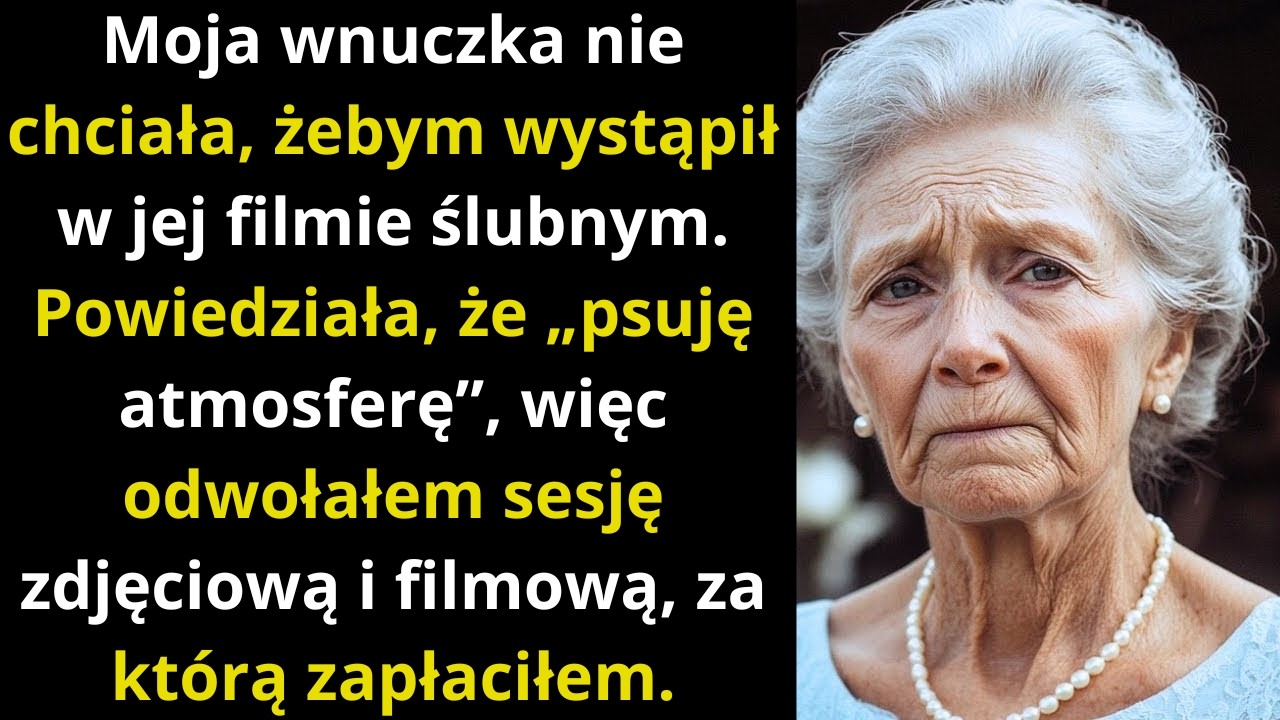 Powiedziała, że „psuję klimat” na jej ślubie  Nie spodziewała się, że odwołam przelewy