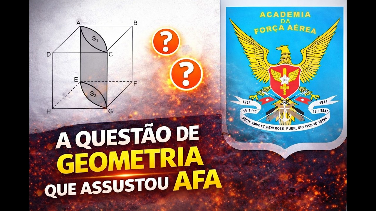 AFA 2015 - Você conseguiria achar o valor da área na hora H?