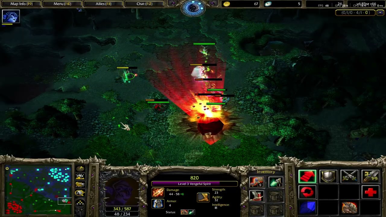 Warcraft DOTA VENGE 06/08/23