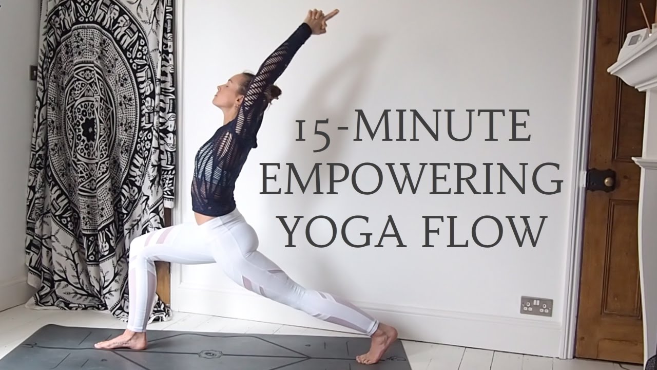 15-MINUTE EMPOWERING YOGA FLOW | Energy & Strength | CAT MEFFAN