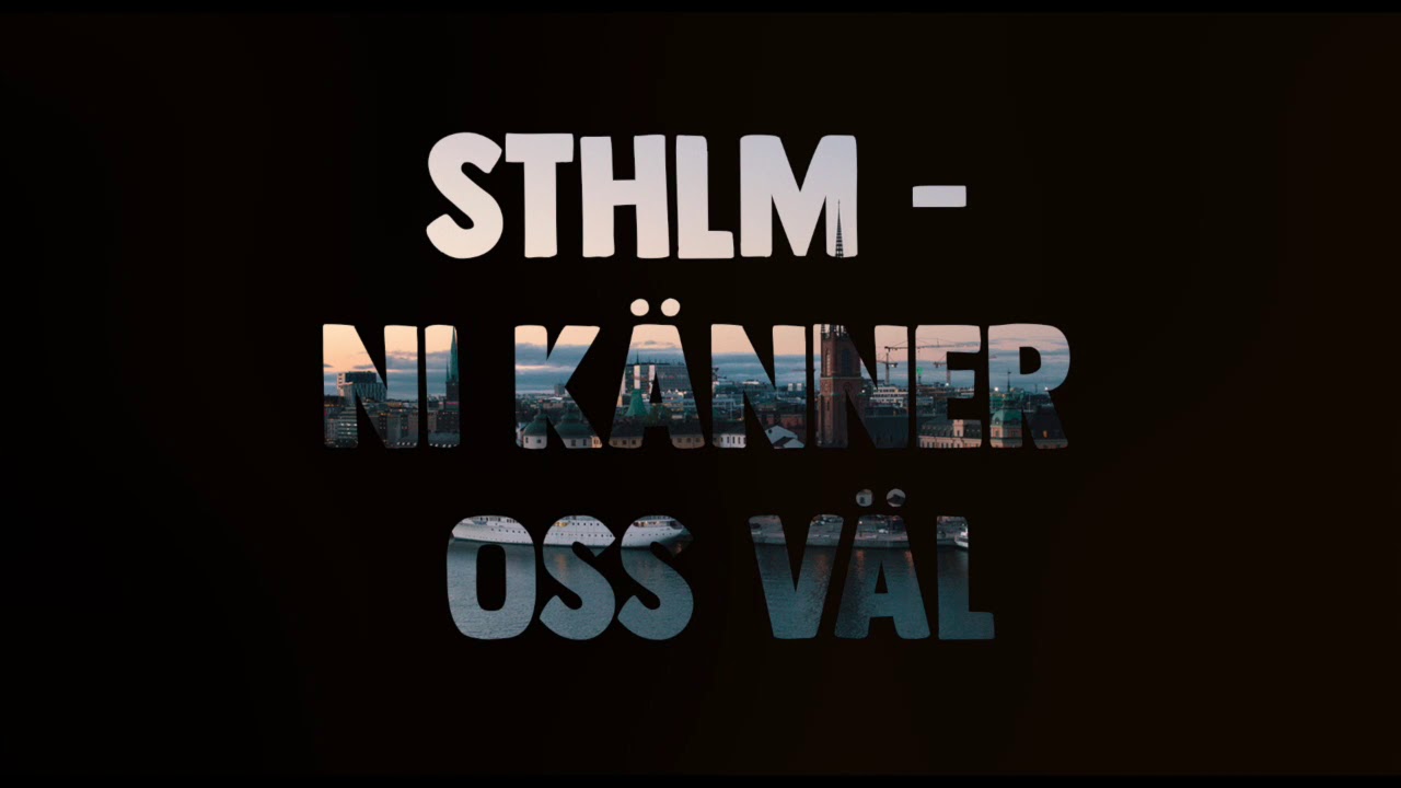STHLM - Ni känner oss