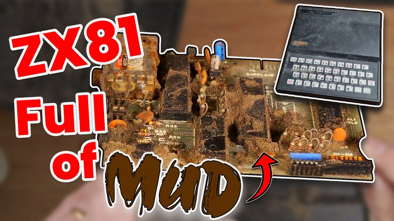 BARN FIND! Sinclair ZX81 Found on a farm!