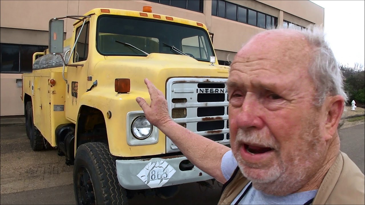 1984 International S1900 Fuel Truck Test Drive