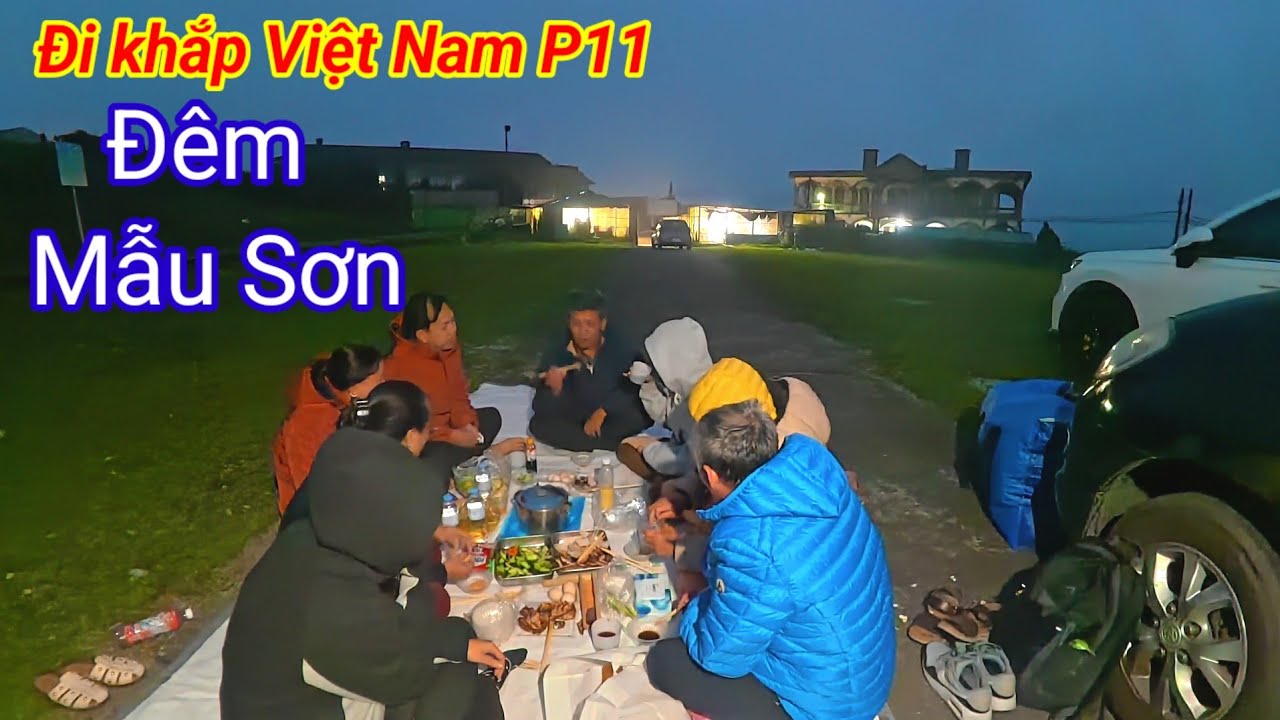 Đi khắp Việt Nam P12. một đêm cắm trại trên đỉnh Mẫu Sơn 