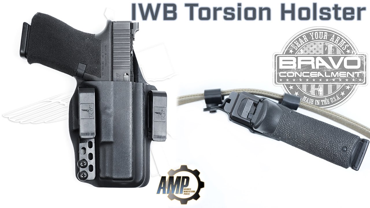IWB Torsion Holster - Drawing from appendix. 