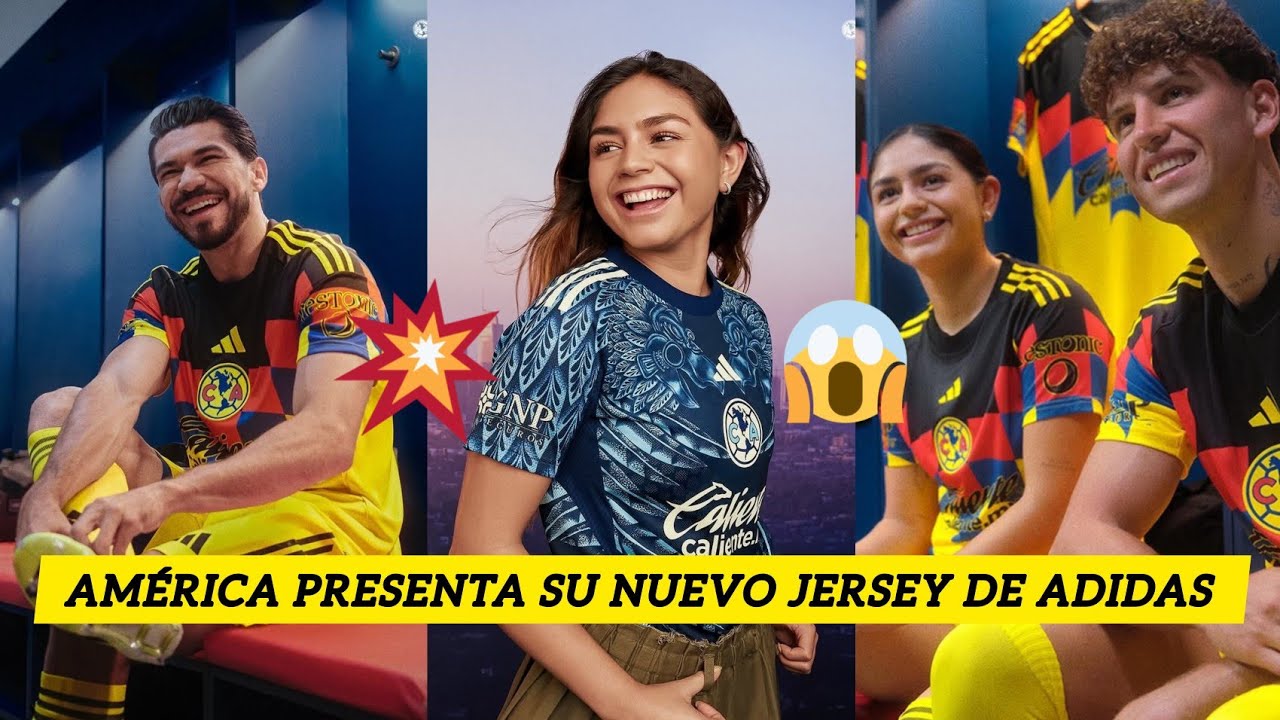 OFICIAL AMÉRICA PRESENTA SU NUEVO JERSEY DE ADIDAS 