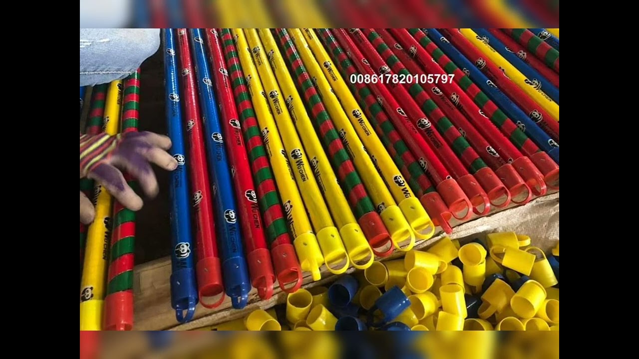 wooden stick wooden brush handle produce