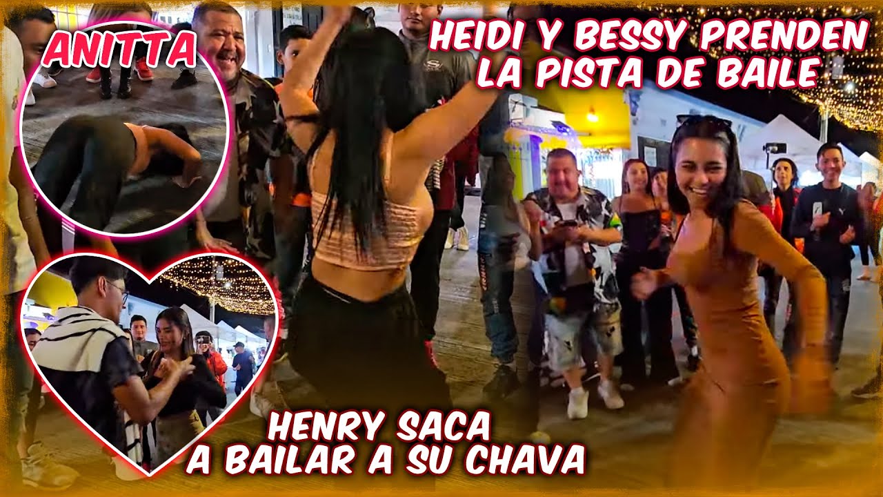 Los hombres se emocionaron con el baile de Heidi y Bessy, sacaron los movimientos de la pastora😲.