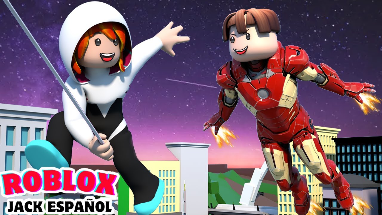 ROBLOX Brookhaven 🏡RP: Familia de superhéroes | Roblox Jack Español