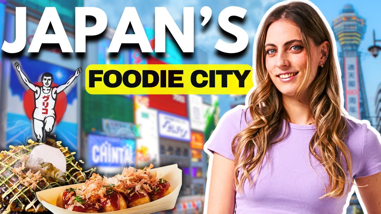 I Travelled to Japan's Food Capital OSAKA - 25 Must Do Things 🐙