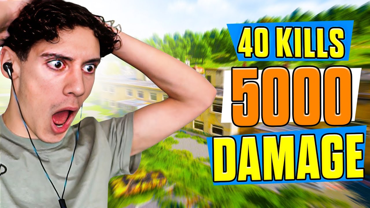 TGLTN + Hwinn Drop *5000 Damage* vs Squads in PUBG (World Record?)