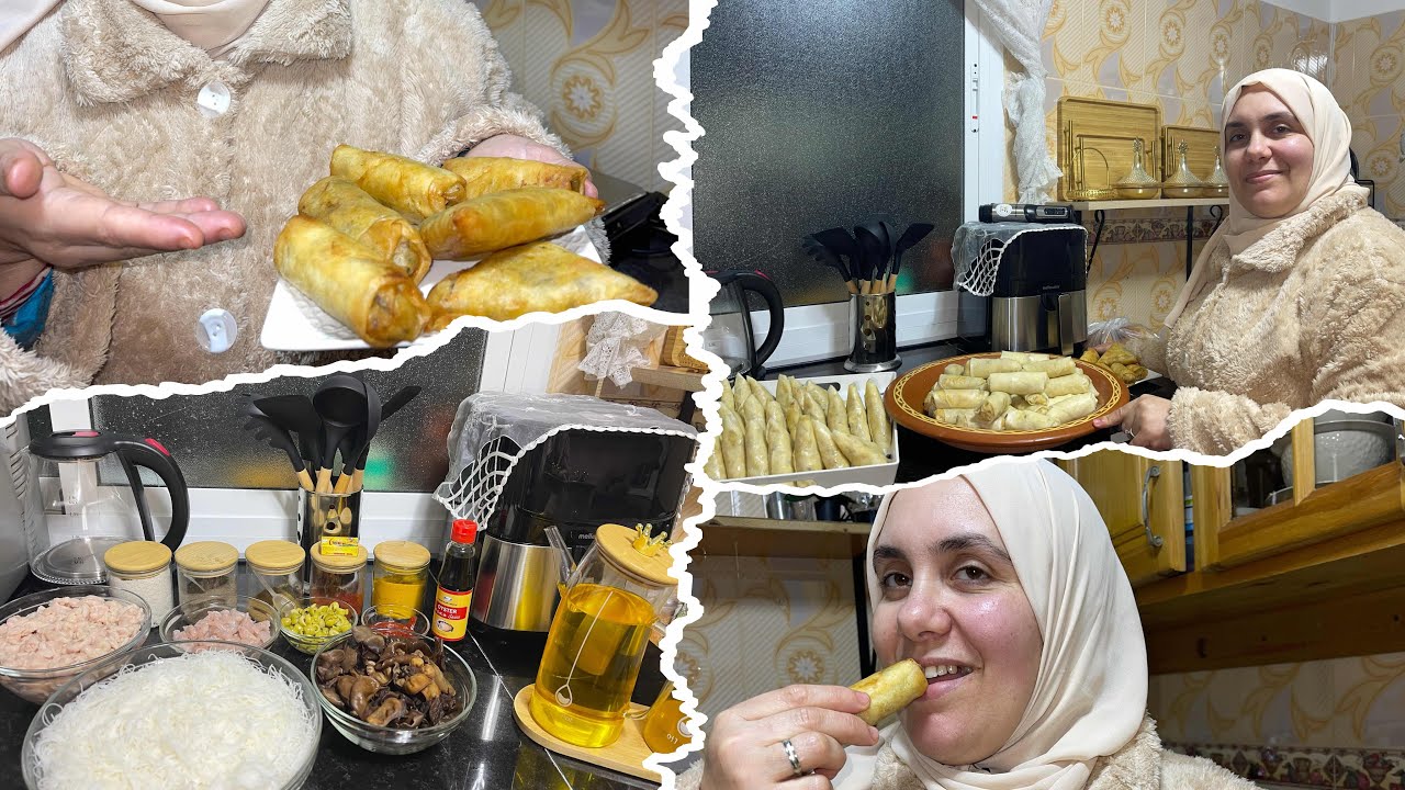 في إطار تحضيرات رمضان 🌙 أجيو نحضرو ألد بروات وسيكار  ديال الحوت 🦐
