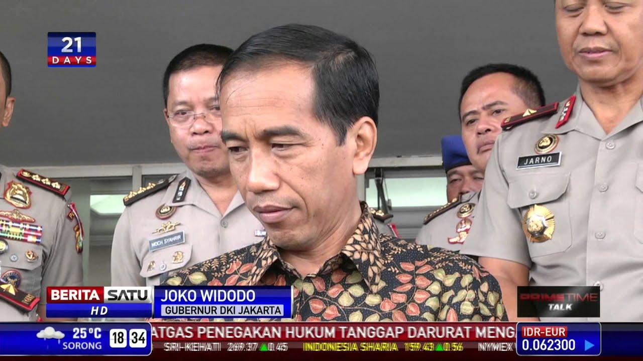 Jokowi Temui Kapolda Baru Bahas Keamanan Jakarta