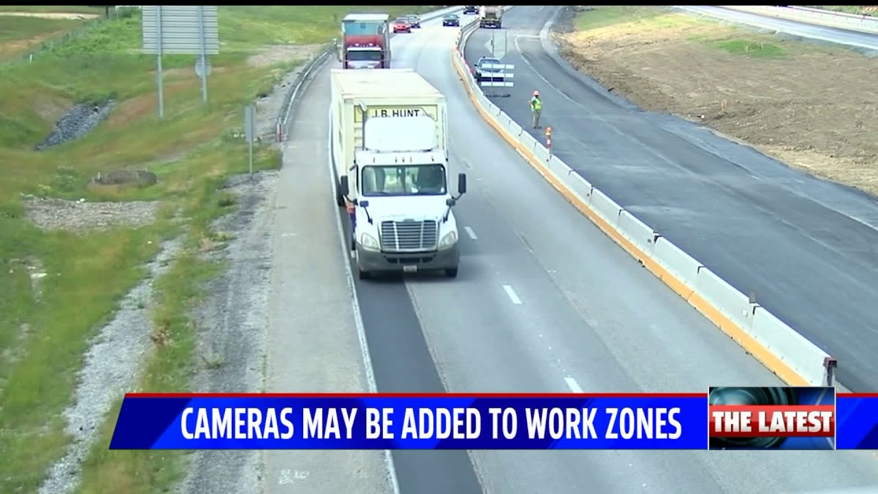 Speed cameras may be added to work zones