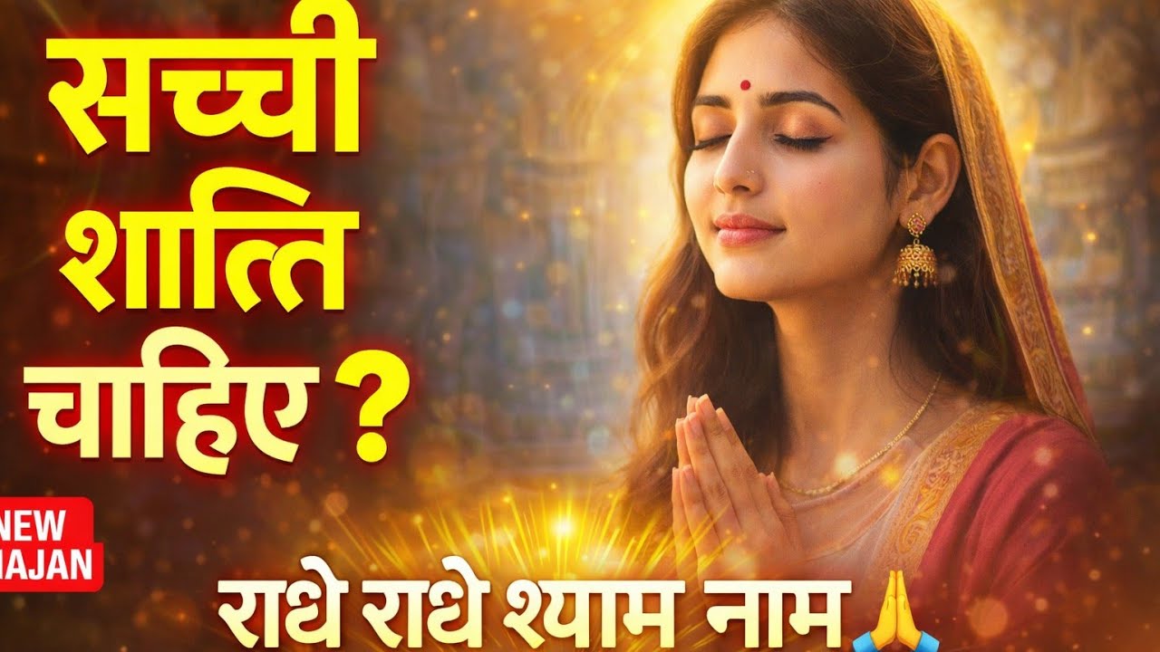 राधे राधे श्याम नाम 🙏 | मन को शांति देने वाला भजन |radhe krishna bhajan hindi  