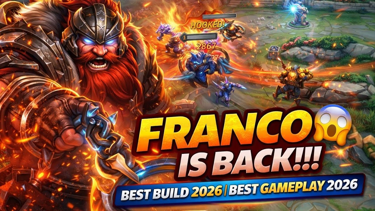 FRANCO IS BACK | TOP 1 GLOBAL FRANCO | BEST BUILD FRANCO 2026 | BEST GAMEPLAY FRANCO 2026 | MLBB 