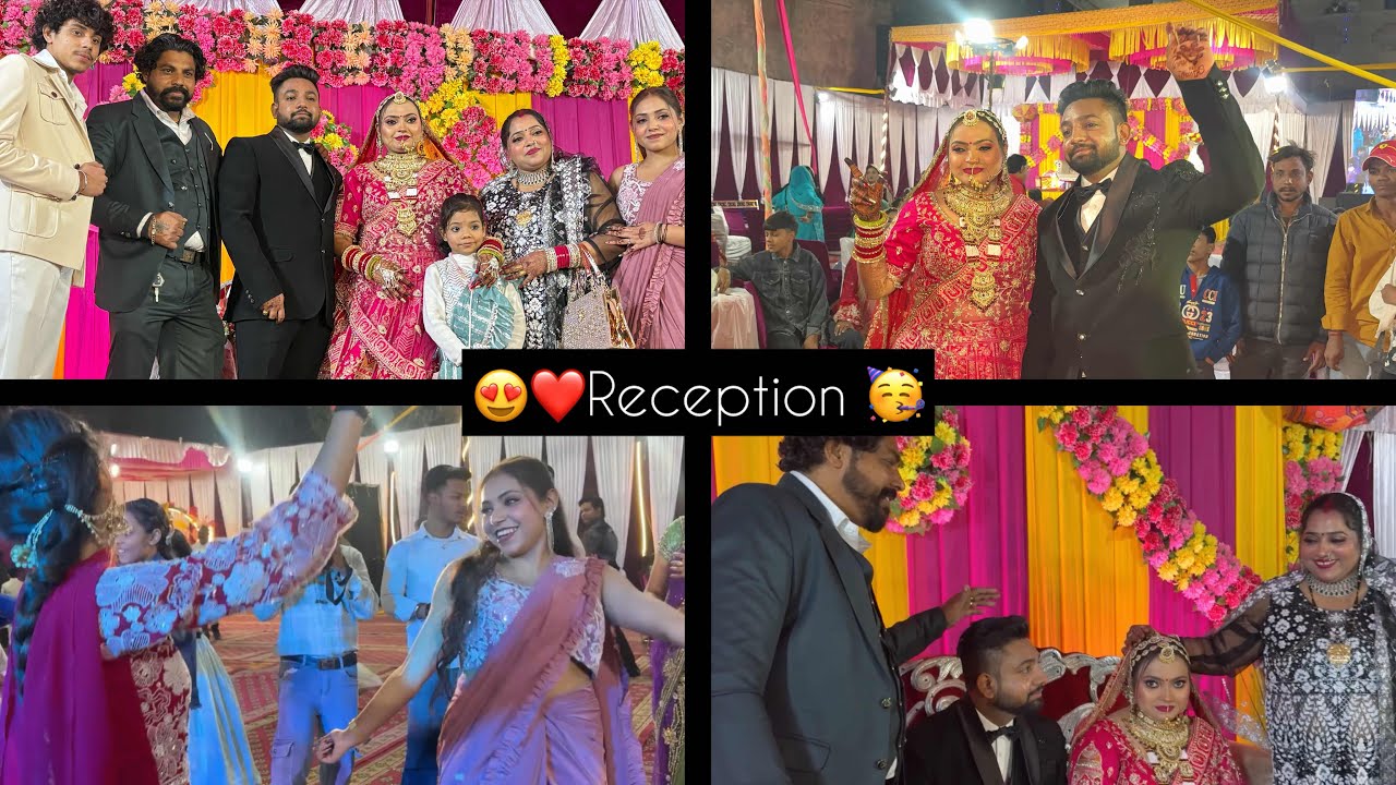 ❤️Reception Party 🥳 / Dhum Macha Di 🫶😍