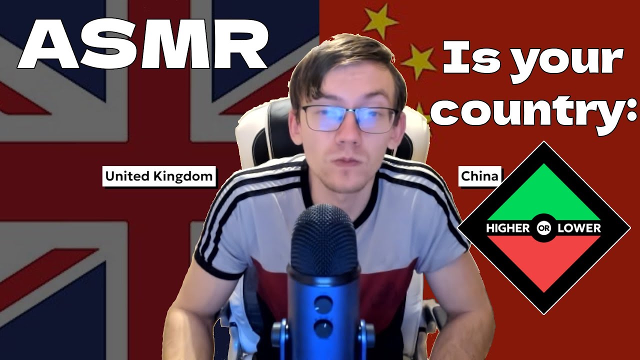 ASMR But Is Your Country Higher Or Lower?