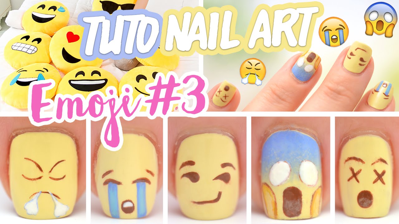 Nail art ♡ Emoji #3