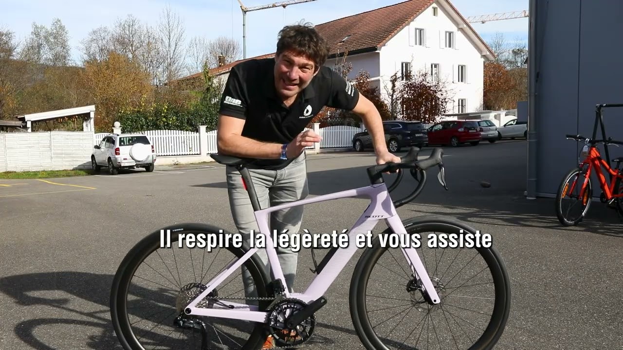 SCOTT FASTLANE  | Le nouveau vélo de route électrique ultra léger