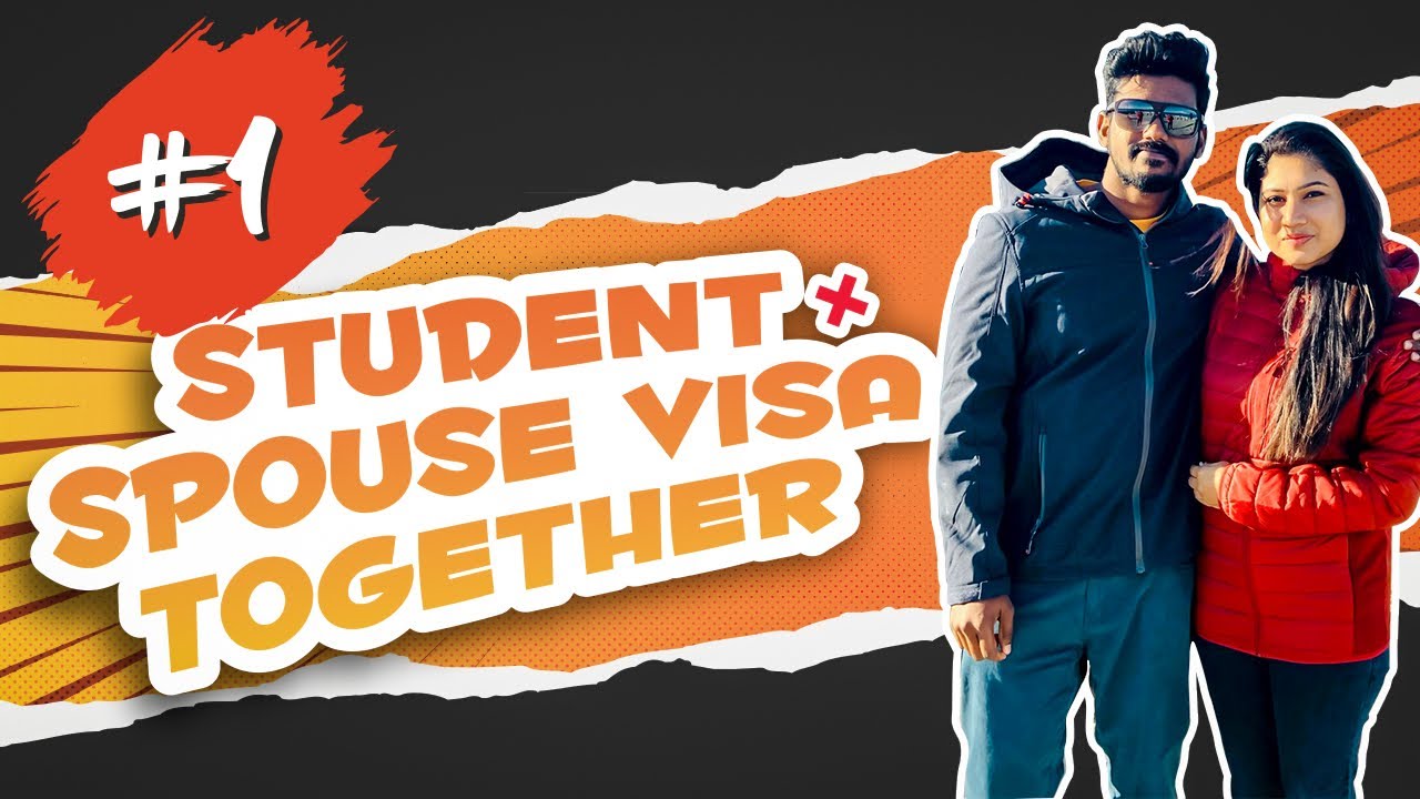 STUDENT AND SPOUSE TOGETHER VISA CANADA | KERALA TO CANADA | CANADA MALAYALAM | COUPLE VISA | VLOG 1