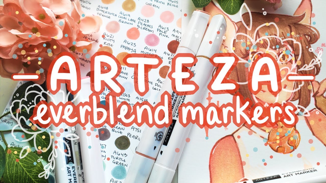 ﾐ☆ Arteza Everblend Markers Review