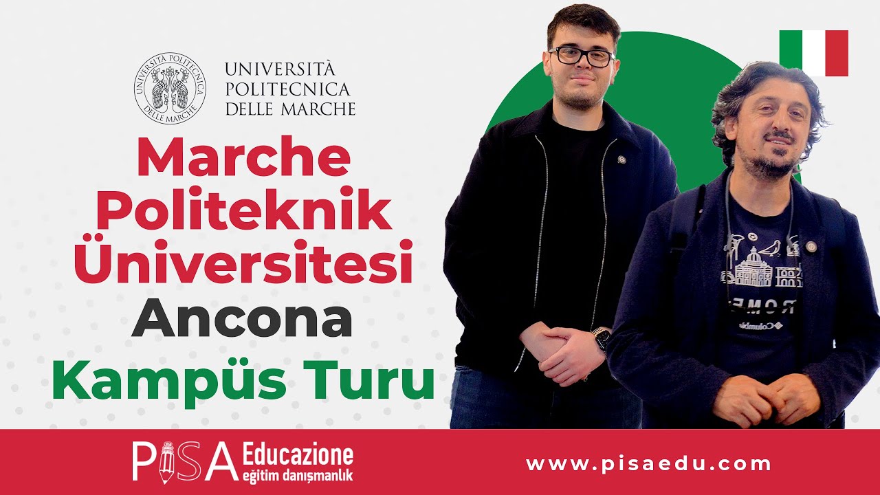 Politecnica Delle Marche Üniversitesi Öğrencimiz Selçuk ile Ancona Kampüs Turu