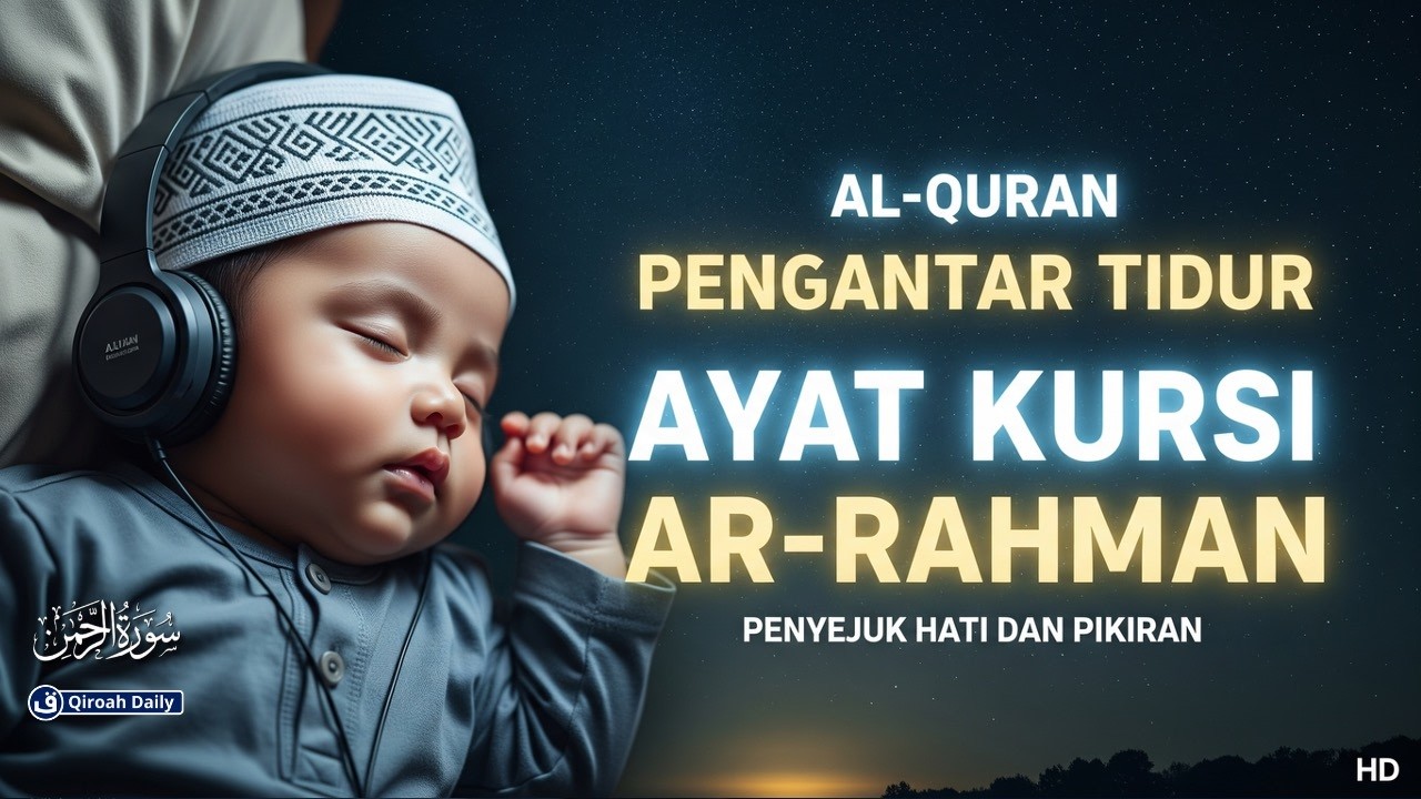 MUROTTAL AYATUL KURSI, AR-RAHMAN سورة الرحمن MERDU | PENGANTAR TIDUR PENENANG HATI   @qiroahdaily