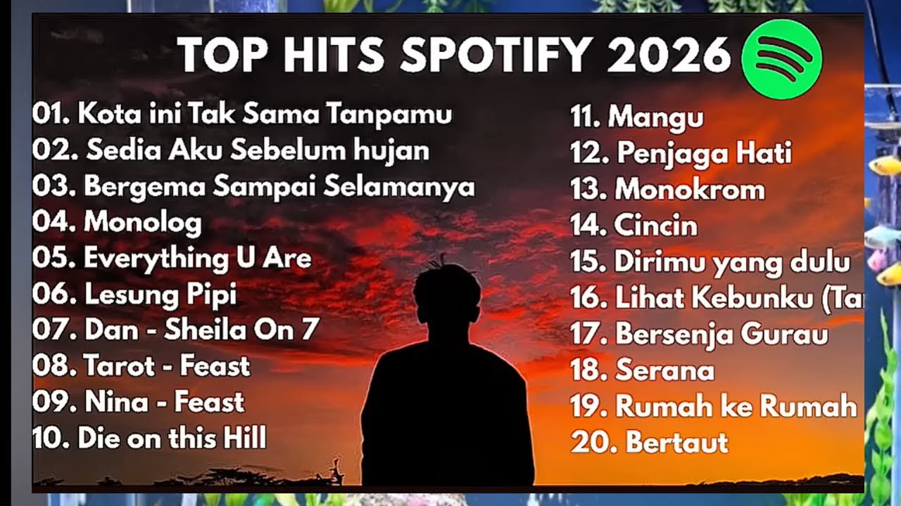 TOP HITS SPOTIFY 2026 | KOTA INI TAK SAMA TANPAMU | SEDIA AKU SEBELUM HUJAN