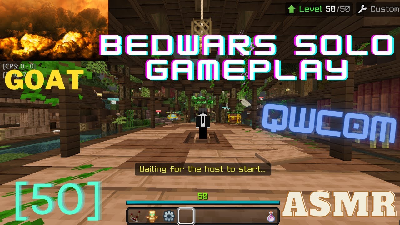 Hive Bedwars Solo Gameplay [KBM SOUNDS]