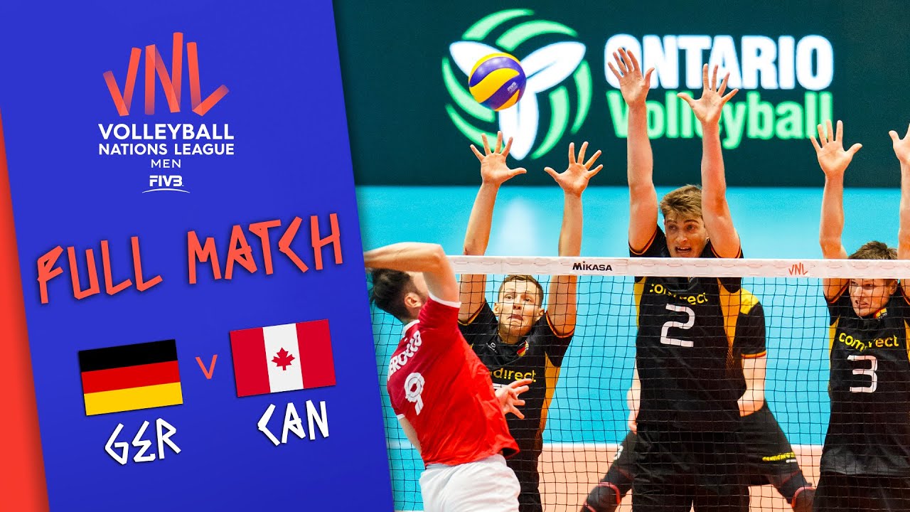 Germany 🆚 Canada - Full Match | Men’s Volleyball Nations League 2019