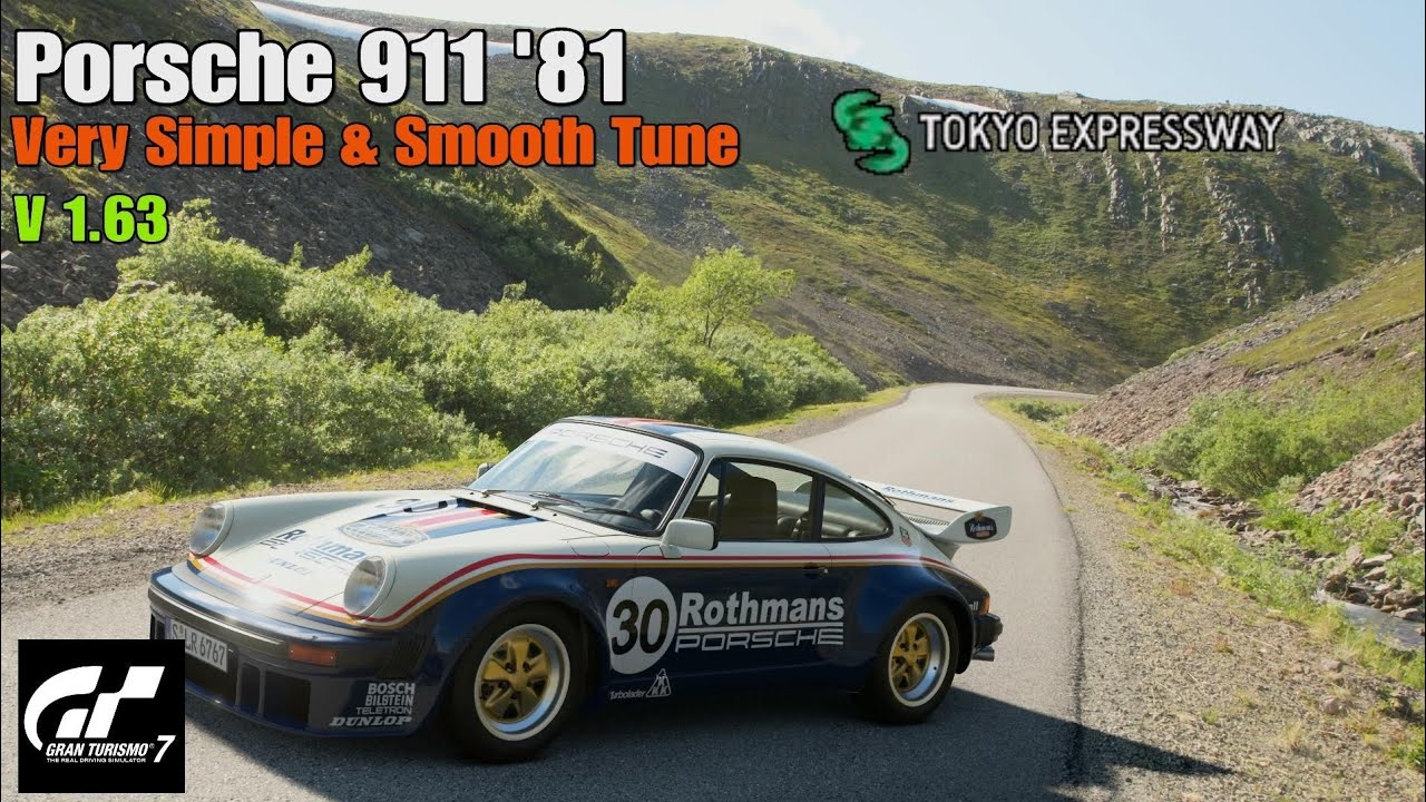 GT7 Tokyo Expressway 600 Porsche 911 '81 Turbo Build V 1.63