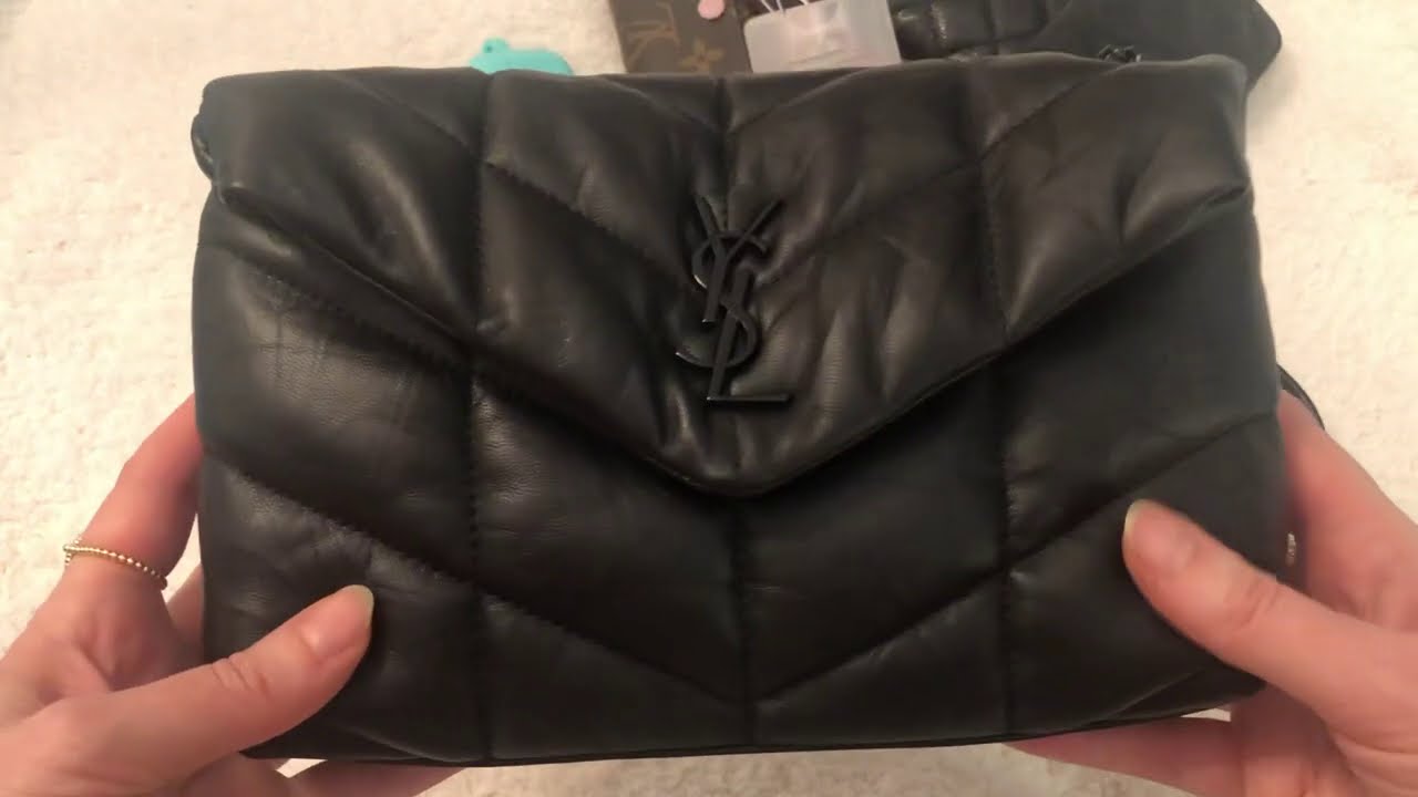 SAINT LAURENT TOY PUFFER BAG REVIEW AND WHAT FITS