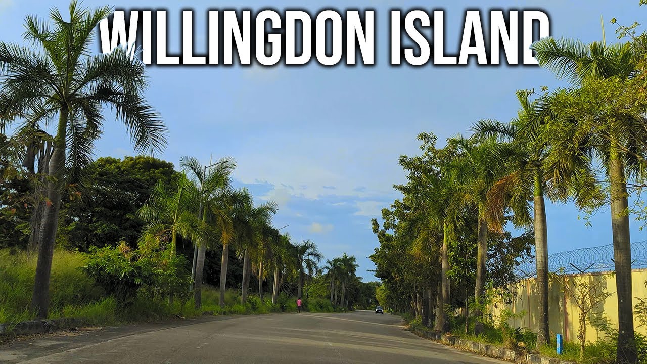 Driving in WILLINGDON Island - 4K 6OFPS (10 Mins)