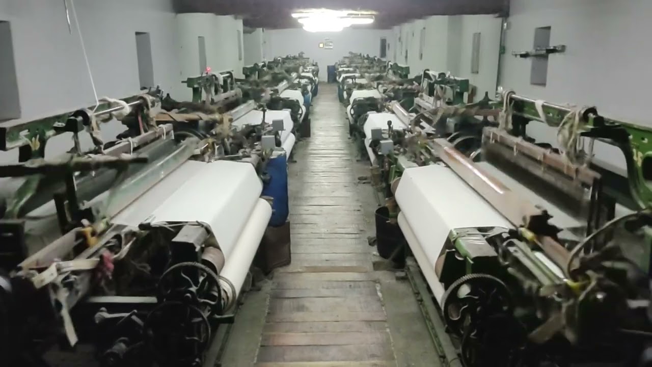 clouth manufacturing .... @power loom....