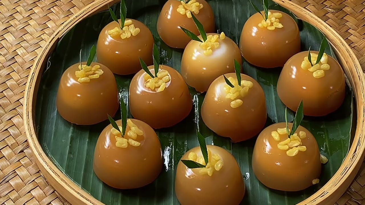 Cara Buat Kuih Thai Khanom Leum Kleum