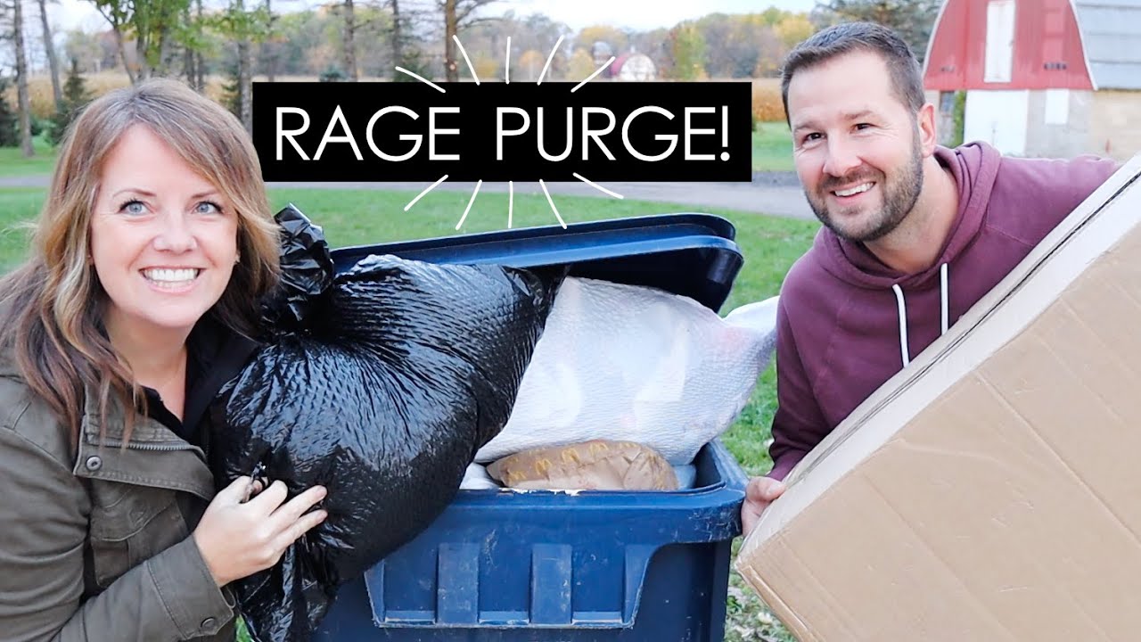 Basement Rage Purge! (HUGE progress in a short amount of time!)