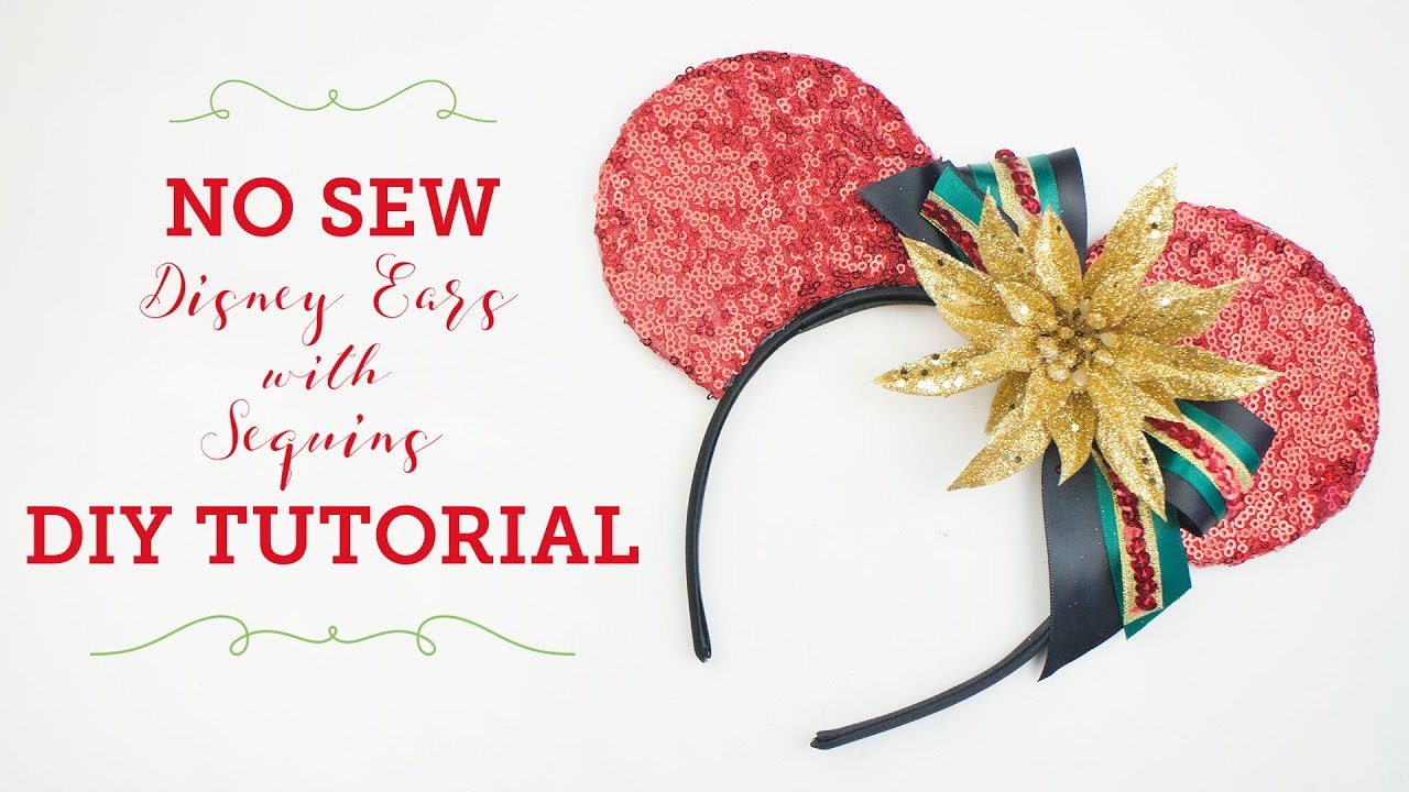 NO SEW Minnie Mouse Ears DIY | BalsaCircle.com