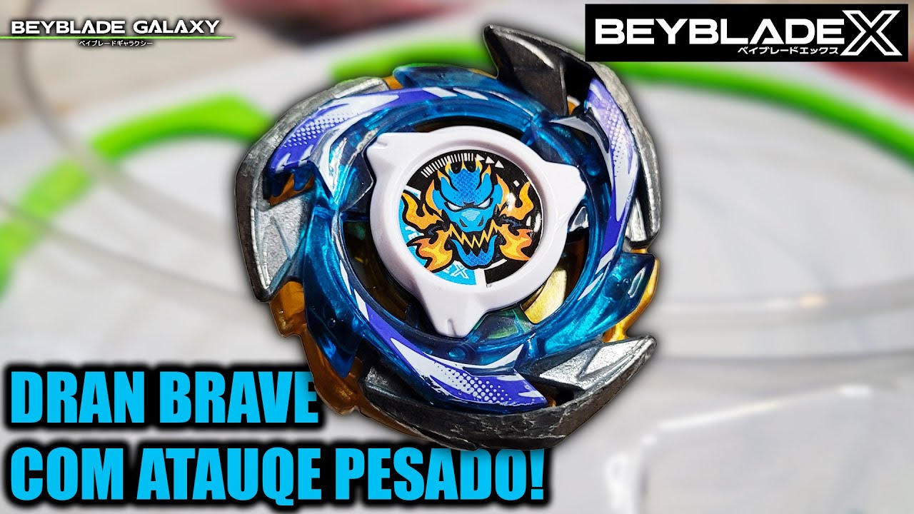 DRAN BRAVE H 6-60V aprimorado e mais pesado! [Beyblade X ベイブレードX]